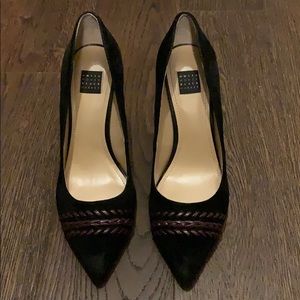 White House Black Market Olivia Whipstitch pump